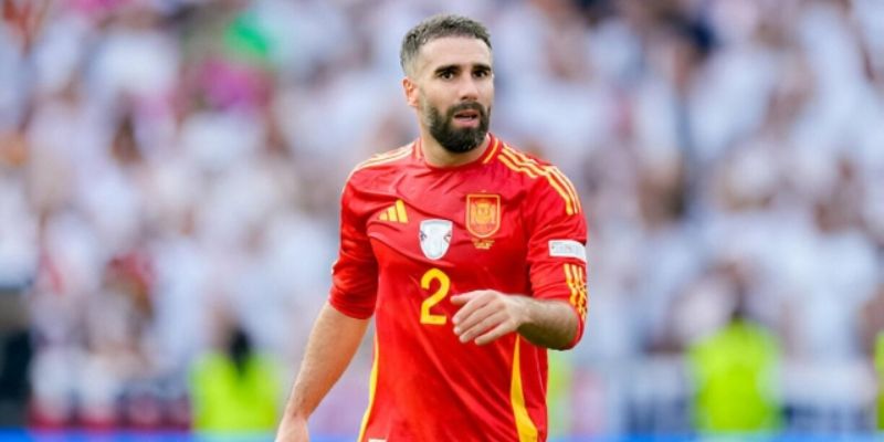 Cầu thủ bị treo giò 2024 Dani Carvajal từ Tây Ban Nha